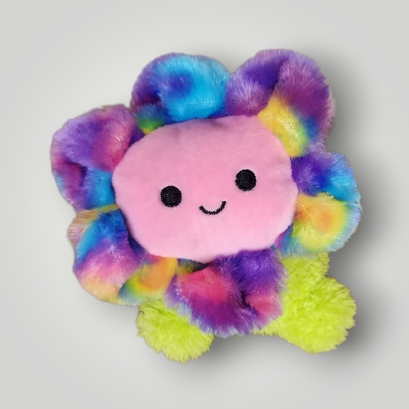 Bum Bumz Other - Kellytoy BumBumz 7.5" Groovy Bumz Faye the Tie Dye Flower plushie
